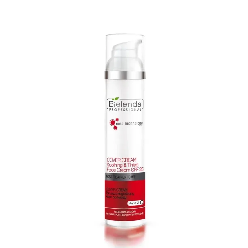 Bielenda Professional Cover Cream cremă de față tonică și calmantă SPF25, 100 ml — preț și oferte