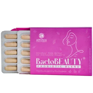 BactoBEAUTY® — formulă premium pentru frumusețe din interior, 30 capsule  Aronia