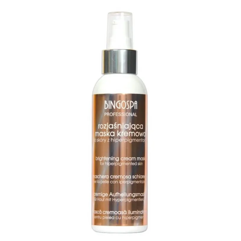 BingoSpa Mască cremă de iluminare pentru pielea cu hiperpigmentare, 135 g Bingo Cosmetics — preț și oferte
