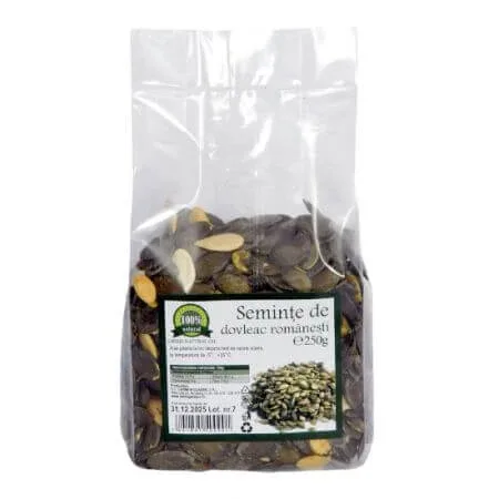 Seminte de dovleac, 250 g, Carmita Classic — preț și oferte
