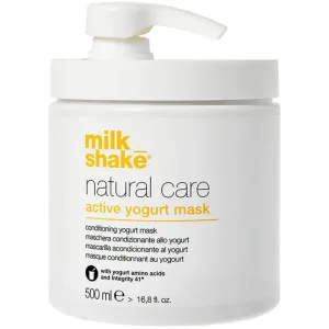 Mască de păr reparatoare cu iaurt activ Milk Shake Natural Care, 500ml