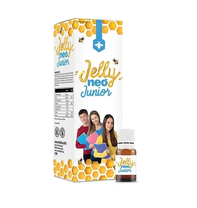 Sirop Junior Jelly cu laptisor de matca, 10 ml, 14 fiole, Neo Kids NeoKids — preț și oferte
