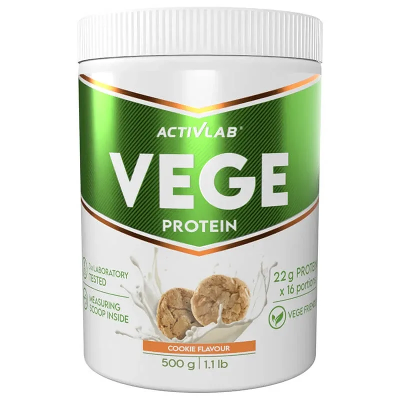 ActivLab Vege Protein, aromă de prăjituri, 500 g — preț și oferte