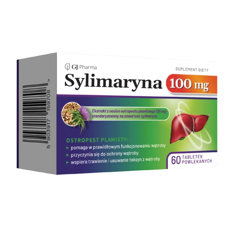 Sylymarin 100 mg, 60 comprimate filmate — preț și oferte