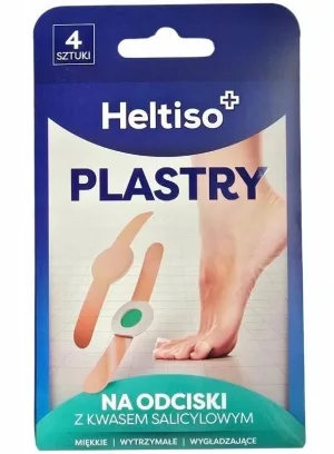 Heltiso Felii de porumb cu acid salicilic, 4 bucăți