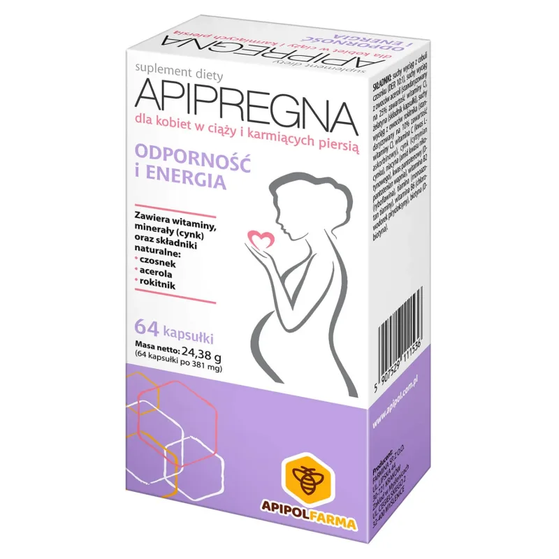 Apipregna, 64 capsule — preț și oferte