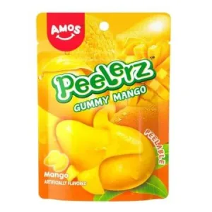 Jeleuri cu mango Peelerz Gummy Mango, 65 g, Amos