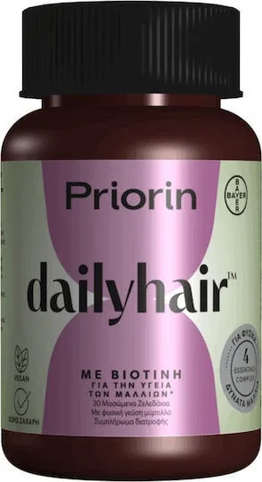 DailyHair Pentru Menținerea Sănătății Părului 30 jeleuri cu afine BAYER — preț și oferte