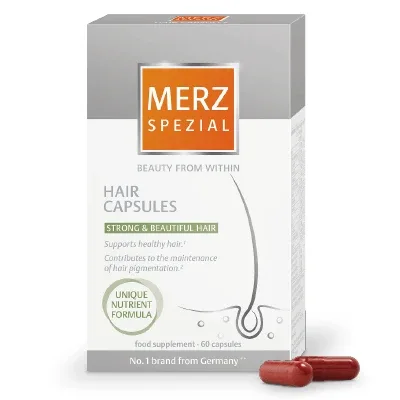 Capsule de păr, 60 capsule, Merz Pharmaceuticals — preț și oferte