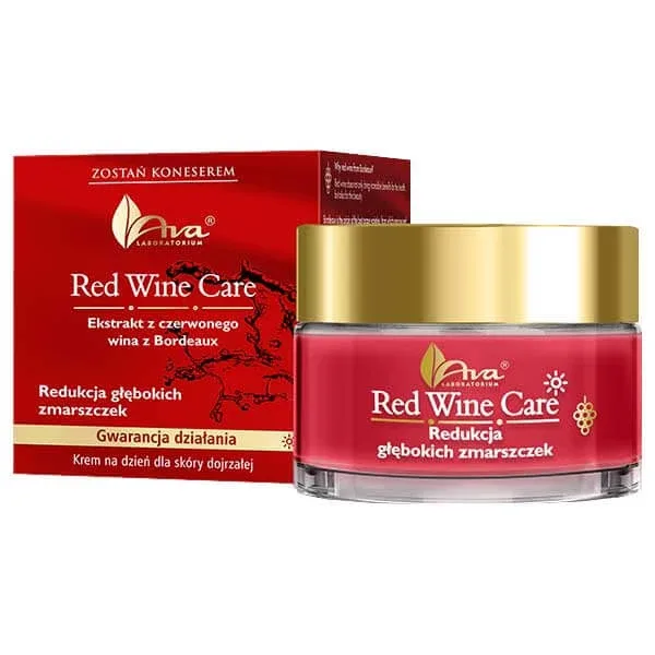 Ava Red Wine Care, cremă de zi, reducere profundă a ridurilor, 50 ml — preț și oferte