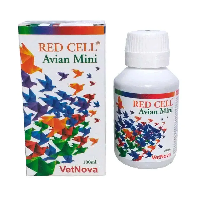 Vetnova Red Cell Avian Mini, 100 ml cu dop picurător — preț și oferte
