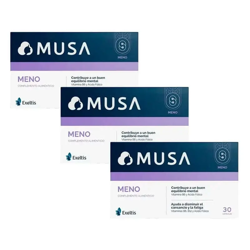 Musa Triplo Supliment alimentar pentru menopauză , 3 x 30 capsule — preț și oferte