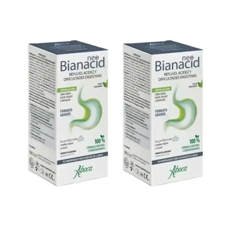 Aboca Neobianacid, 2x70 tablete — preț și oferte