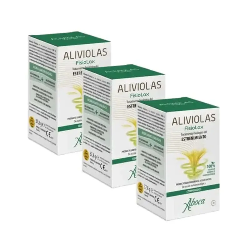 Aboca Aliviolas Fisiolax, 3x90 comprimate — preț și oferte