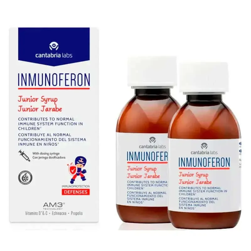 Imunoferon Junior sirop pachet 2 x 150 ml — preț și oferte