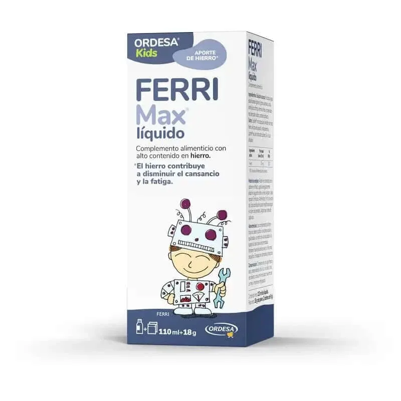 Ordesa Ferrimax lichid, 110 ml + 2 plicuri — preț și oferte
