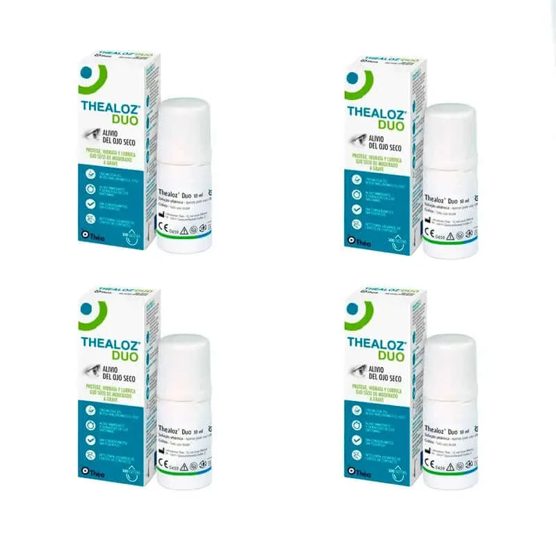 Thealoz Duo picături pentru ochi, 4 x 10 ml — preț și oferte