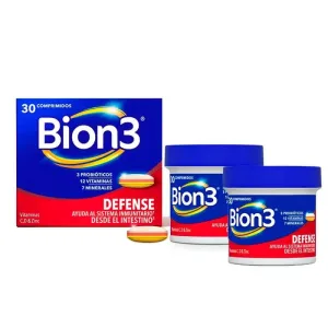 Bion3 Defence Multivitamine, 2x30 comprimate