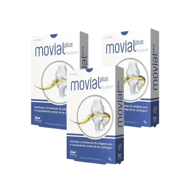 Movial Plus Fluidart Pack 3 x 28 Capsule — preț și oferte