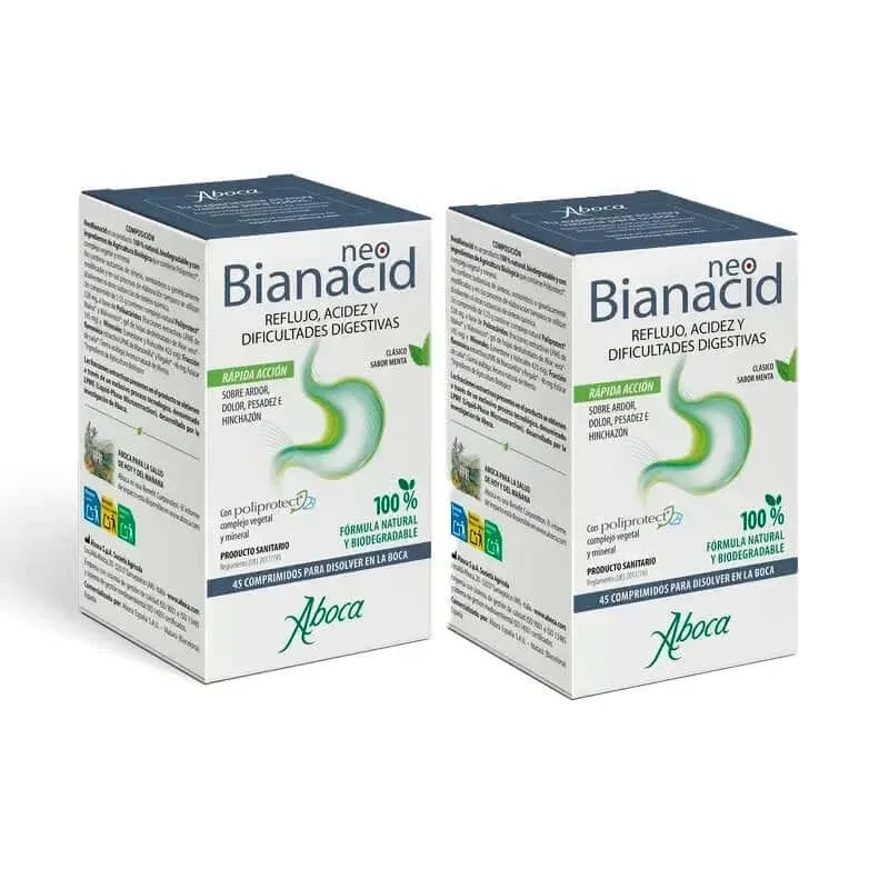 Aboca Neobianacid, 2x45 tablete — preț și oferte