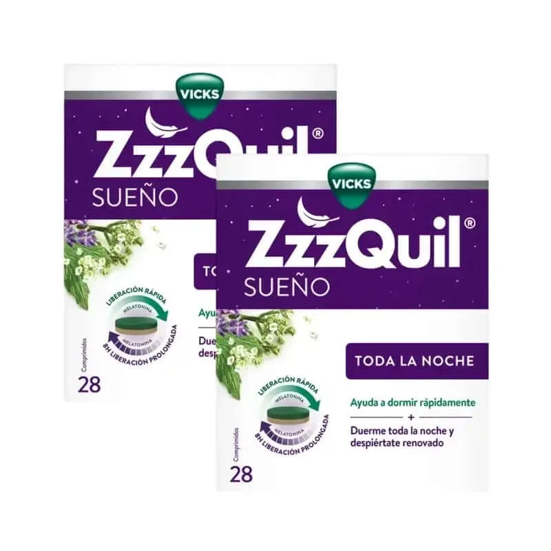 Zzzquil Melatonină, valeriană și vitamina B6, 2X28 comprimate ZZZQUIL NATURA — preț și oferte