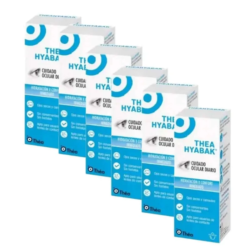 Hyabak Soluție picături oftalmologice, 6x10 Ml — preț și oferte