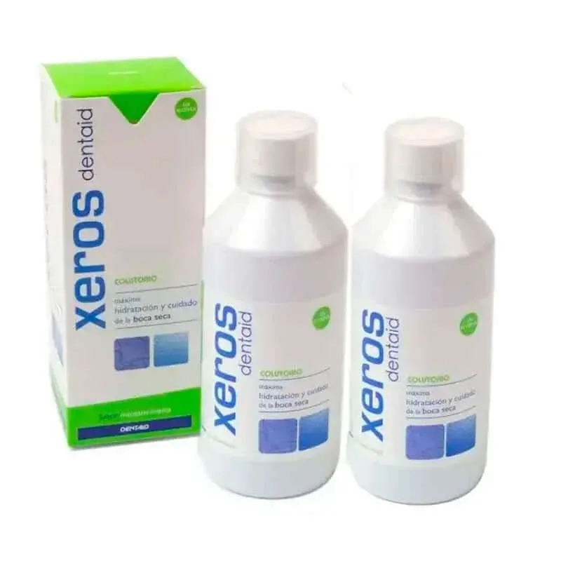 Xeros Dentaid Duplo Apă de gură, 2 x 500 Ml — preț și oferte