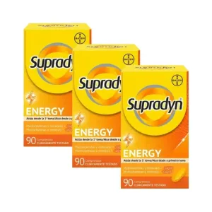 Supradyn Energy Vitamine, minerale și energie zilnică, 3X90 tablete