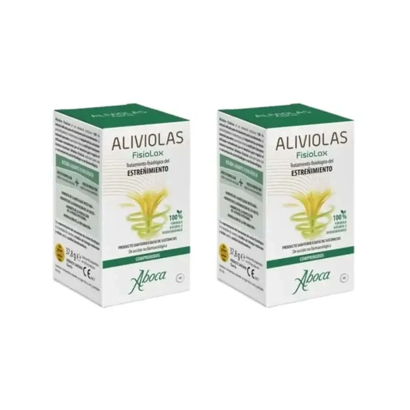 Aliviolas FisioLax, 2 x 90 comprimate, Aboca — preț și oferte
