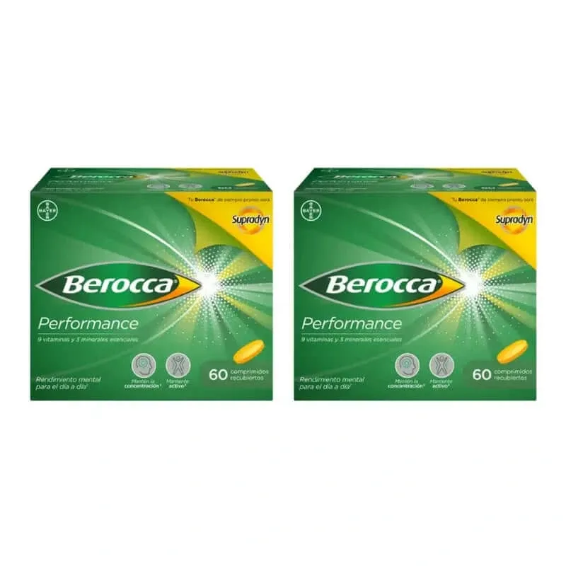 Berocca Performance, 2X60 comprimate BAYER — preț și oferte