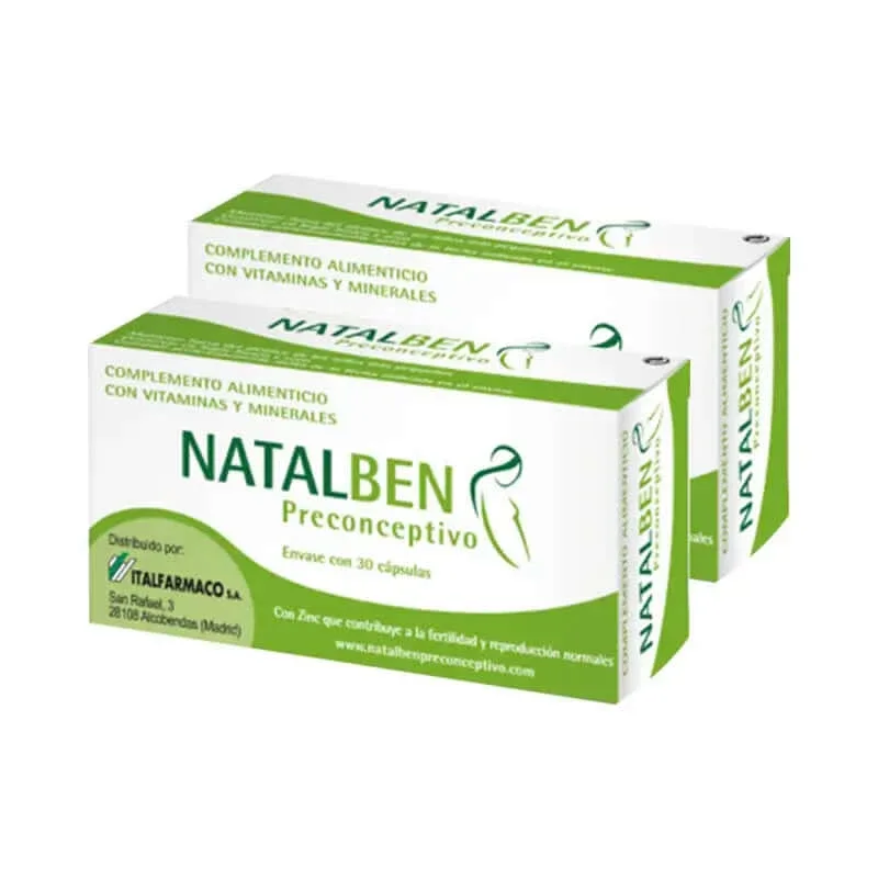 Natalben Preconceptive, 2x30 Capsule — preț și oferte