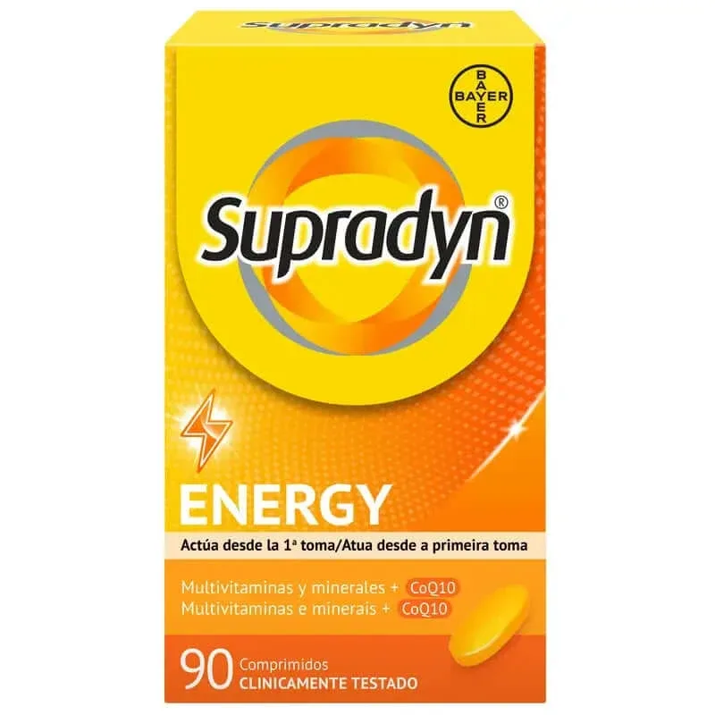 Supradyn Energy Vitamine, minerale și energie zilnică, 90 tablete BAYER — preț și oferte