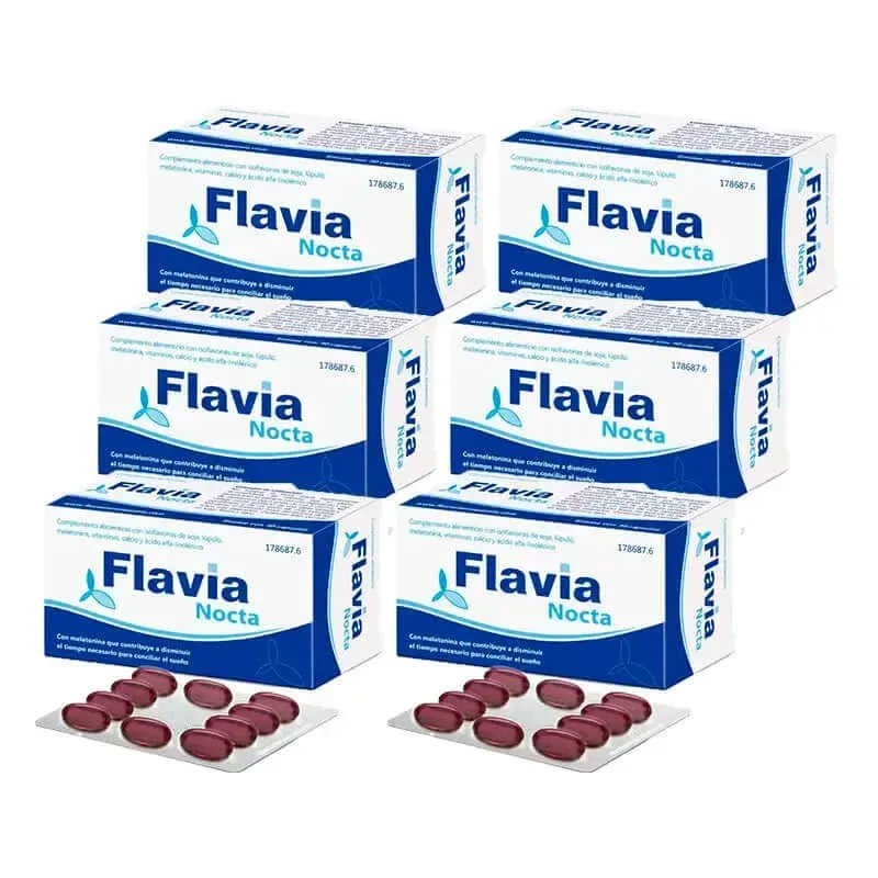 Flavia Nocta, pachet 6 x 30 capsule — preț și oferte