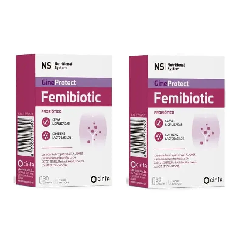 Cinfa Ns Femibiotic, 2X30 Capsule — preț și oferte