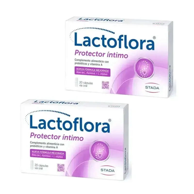 Lactoflora Intimate Protector Pack 2 x 20 Capsule — preț și oferte