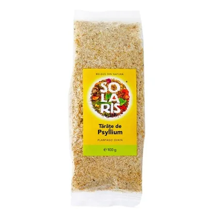 Tarate de Psyllium, 100 g – Solaris — preț și oferte