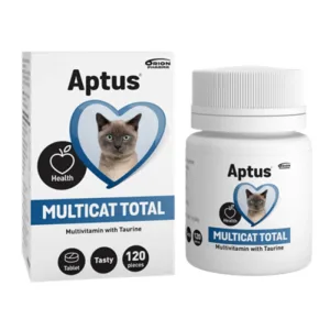APTUS Multicat Total, multivitamine pisici, flacon, 120 comprimate