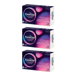 Exelvit Triplo Essential Preconcepție și sarcină, 3 x 30 capsule