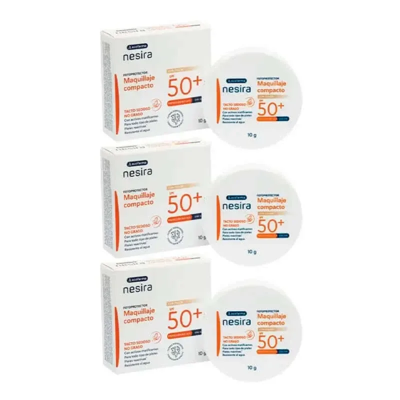 Acofar Derm Make-up Compact SPF 50+ 3 x 10 gr — preț și oferte