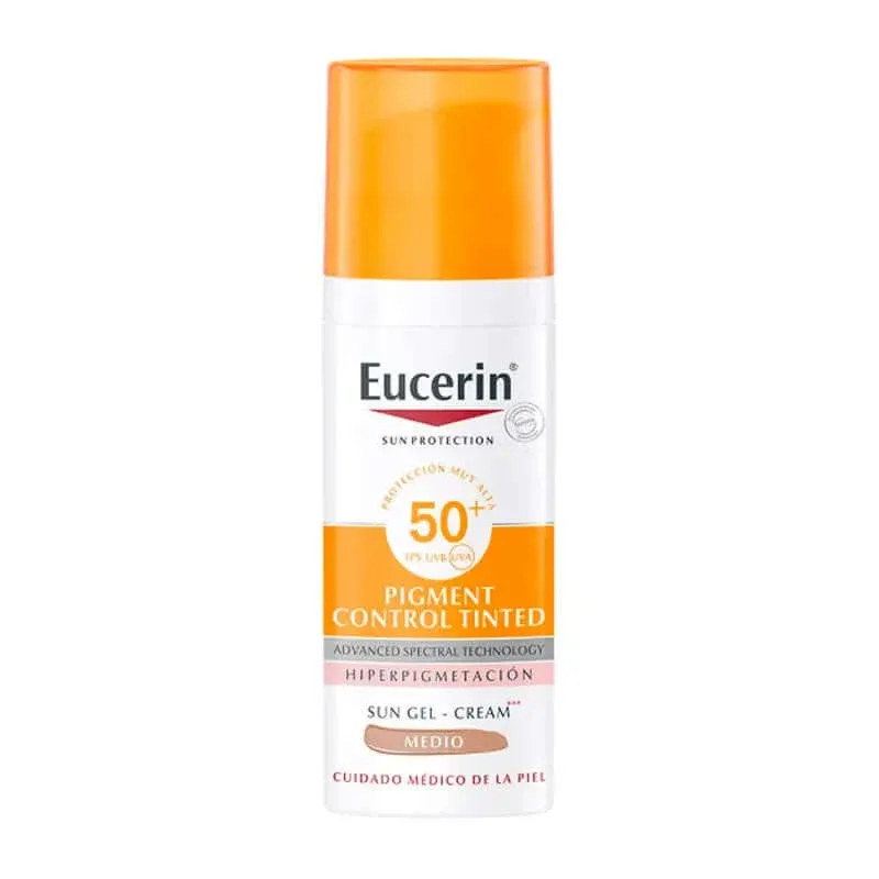 Eucerin Sun Pigment Control Tinted SPF50+ Ton mediu 50ml — preț și oferte
