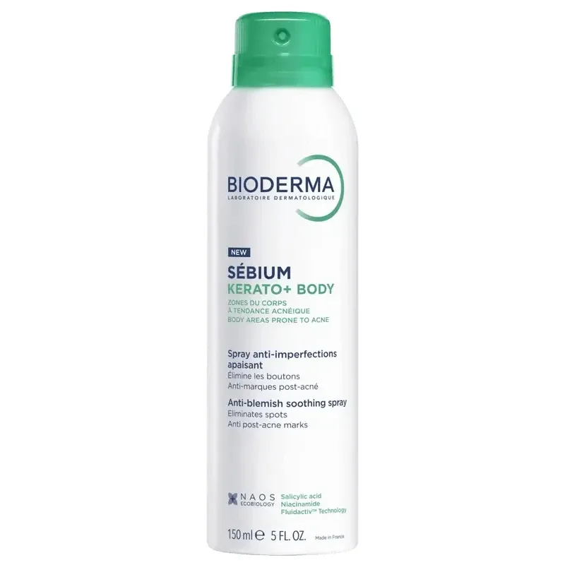 Bioderma Sébium Kerato+ Spray de corp anti-acnee , 150 ml — preț și oferte