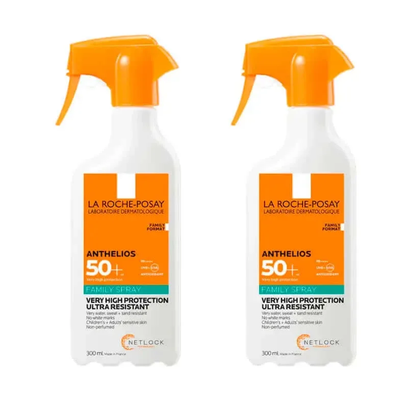 La Roche Posay Duplo Anthelios Spray de familie Spf 50+, 2X300 Ml — preț și oferte