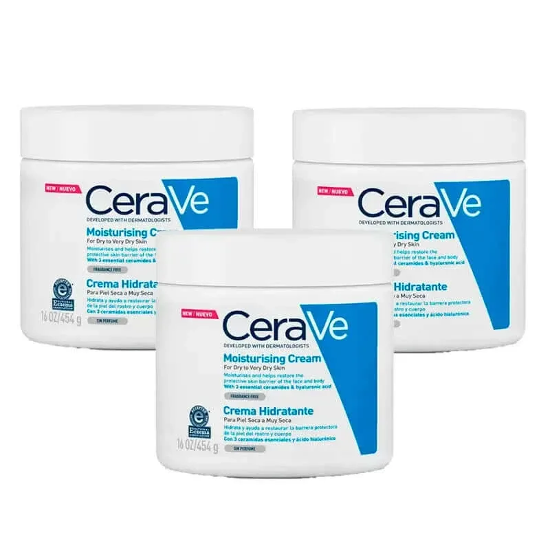CeraVe Triplo Cremă hidratantă, 3X454 Gr — preț și oferte