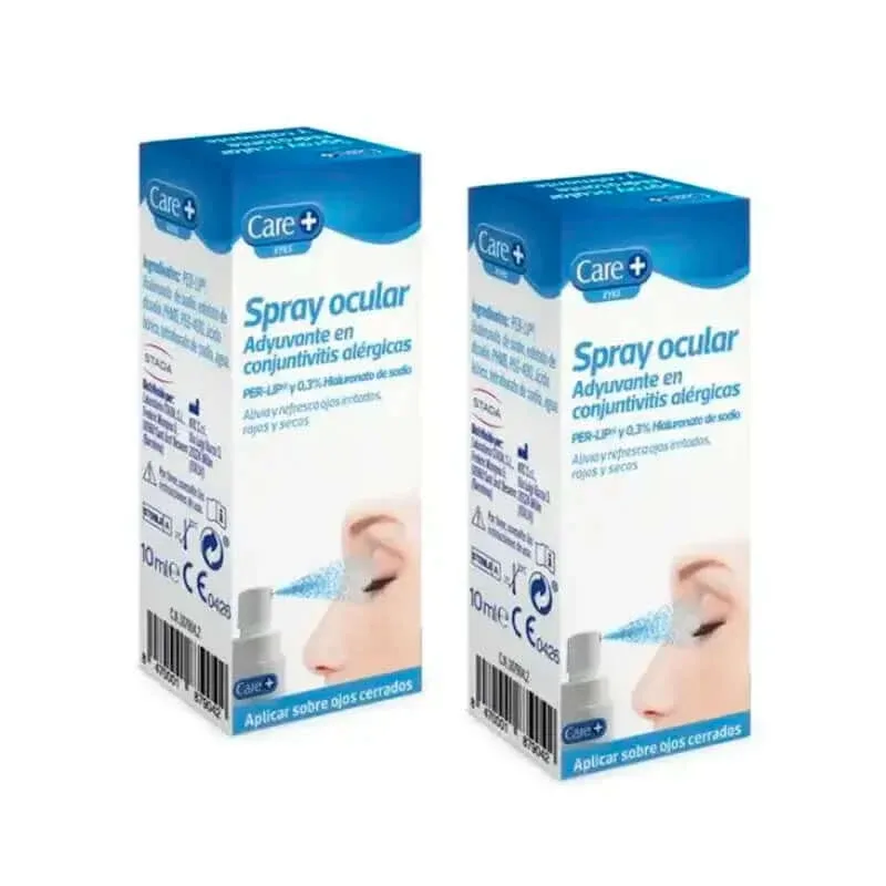 Care+ Conjunctivită alergică spray pentru ochi, pachet 2 x 10 ml — preț și oferte