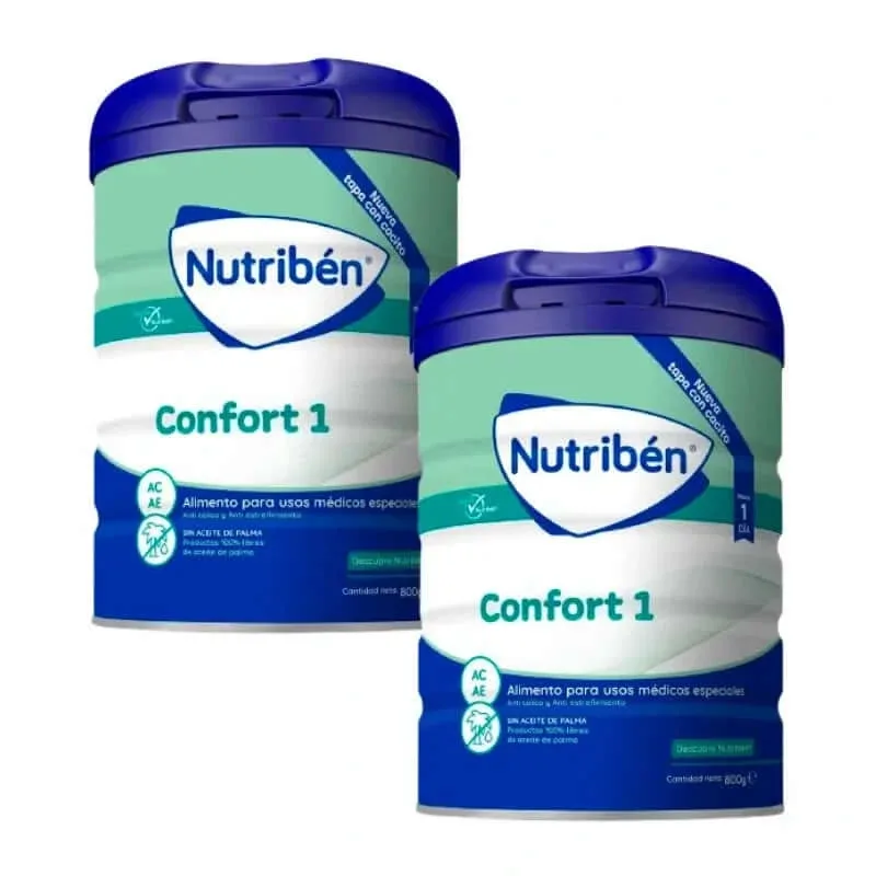 Nutribén Confort 1 Milk Starter, 2 x 800 grame — preț și oferte