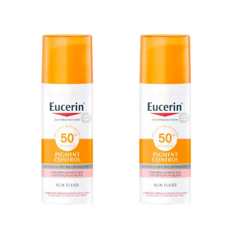 Eucerin Duplo Pigment Control Spf50+ Fluid solar, 2 x 50 Ml — preț și oferte