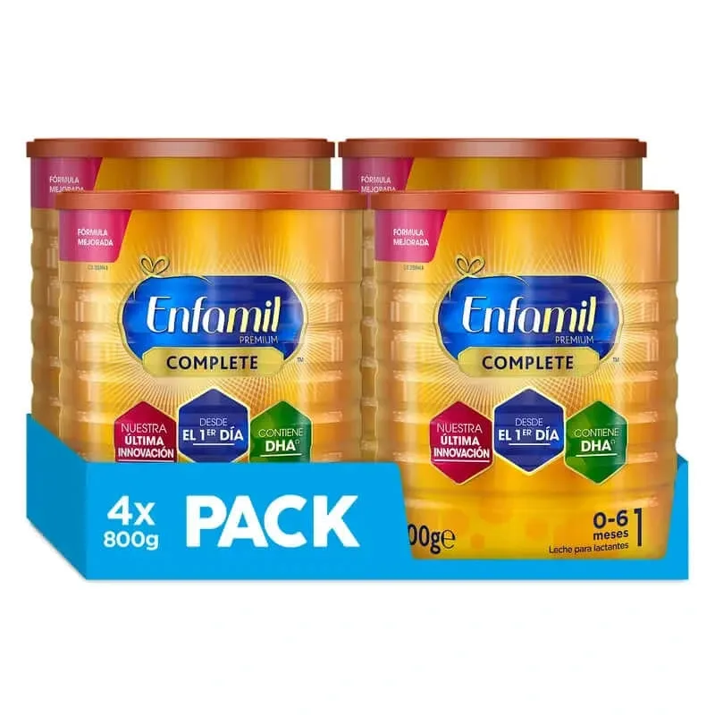 Enfamil Complete 1 Starter Milk, 4 X 800 g — preț și oferte