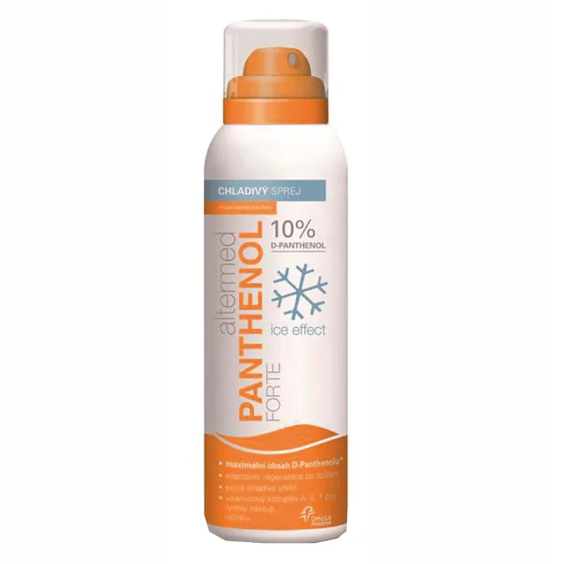 PANTHENOL SPRAY 10% ICE EFFECT Omega Pharma — preț și oferte