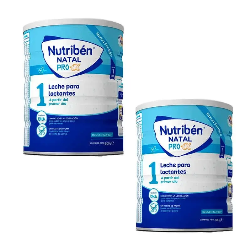 Nutribén Natal Pro-Alpha Milk Starter, 2 X 800 g — preț și oferte