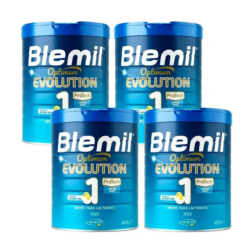 Blemil Optimum Evolution 1 Lapte pentru începători, 4X800g — preț și oferte